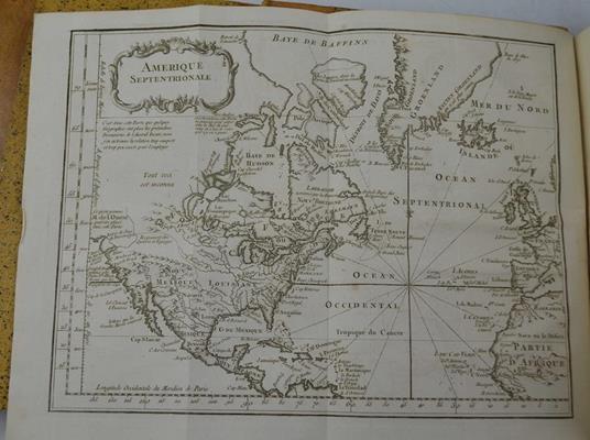 Traité général du commerce de l'Amérique. Contenant l'histoire des découvertes des Européens dans cette partie du monde, son étendue, ses productions. La description & le commerce des Côtes de Guinée, de Malaguete, d'Ivoire, d'Or, de la Barre de Juda - copertina