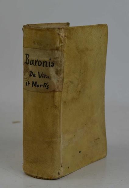 Francisci Baronis de Verulamio ... Historia vitae et mortis - Francis Bacon - copertina