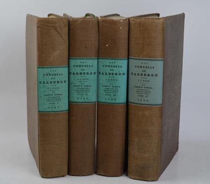 Las Comedias… cotejadas con las mejores ediciones hasta ahora publicadas. Corregidas y dadas a luz por Juan Jorge Keil - copertina