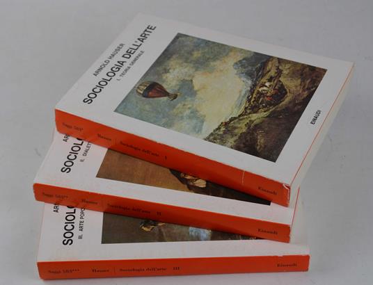 Sociologia dell'arte - Arnold Hauser - copertina