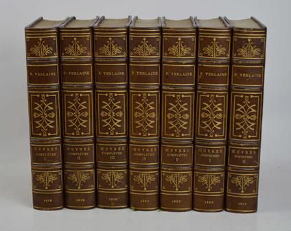 Oeuvres complètes… Texte définitif collactionné sur les originaux et sur les premières éditions… - Paul Verlaine - copertina