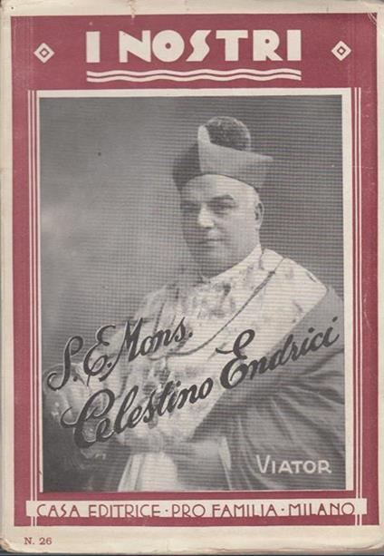 S.E.Celestino Endrici - Aleks Viator - copertina