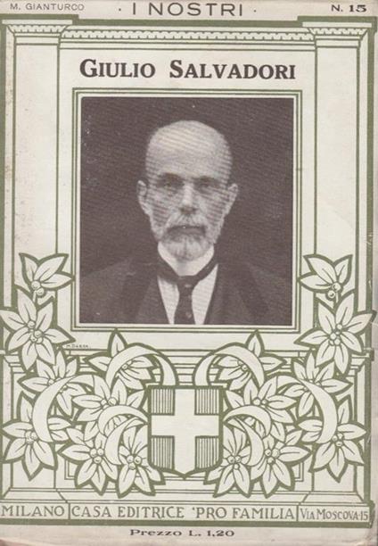 Giulio Salvadori - copertina