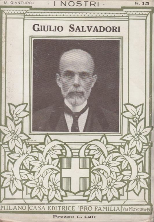 Giulio Salvadori - copertina
