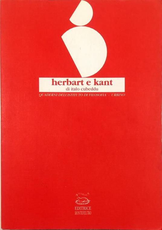 Herbart e Kant Letture - Italo Cubeddu - copertina