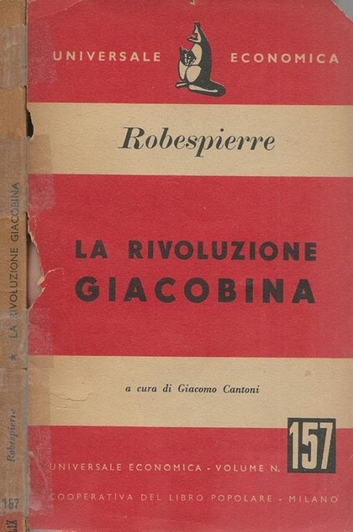 La Rivoluzione Giacobina - Robespierre - copertina