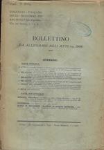Bollettino da allegarsi agli atti del 1906 del Collegio Toscano degli Ingegneri ed Architetti