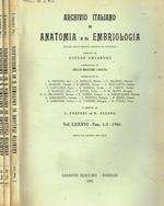 Archivio italiano di anatomia e di embriologia. Vol.XXXVI, 1981 I.Fazzari, E.Allara, diretto da