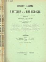 Archivio italiano di anatomia e di embriologia. Vol.LXXX, 1975 I.Fazzari, diretto da