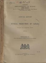 Annual Report on the Mineral Production of Canada. During the Calendar Year 1911 John McLeish