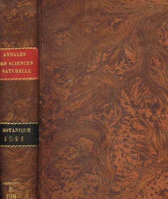 Annales des sciences naturelles neuvieme serie. Botanique, tome XIII, tome XIV M.Ph.Van Tieghem - copertina