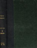 Il circolo giuridico L.Sampolo. Rivista di dottrina e di giurisprudenza nuova serie anno I, 1930 (VIII-IX)
