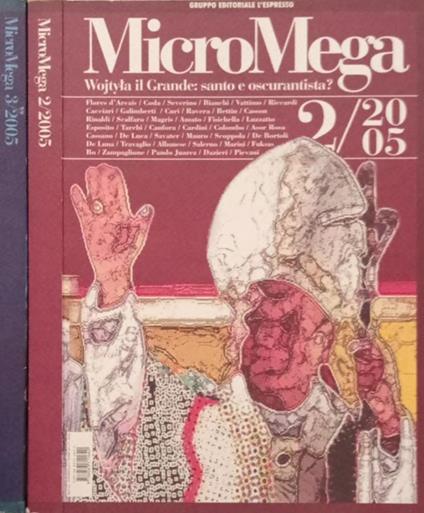 MicroMega 2,3/2005 Lucio Caracciolo, direttore - copertina