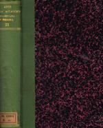 Atti della R.accademia peloritana. Anno accademico CLXXVIII-CLXXXIX, vol.XXI, 1906