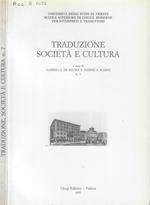 Tradizione, società e cultura n. 7 Anno 1997 Gabriella Di Mauro- Federica Scarpa, a cura di