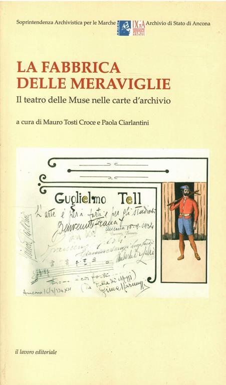 La  Fabbrica Delle Meraviglie - Il Teatro Delle Muse Nelle Carte D'Archivio - copertina