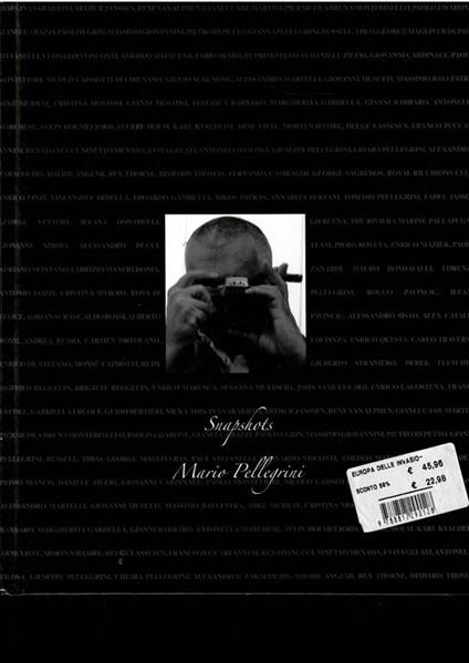 Snapshots - Mario Pellegrini - copertina