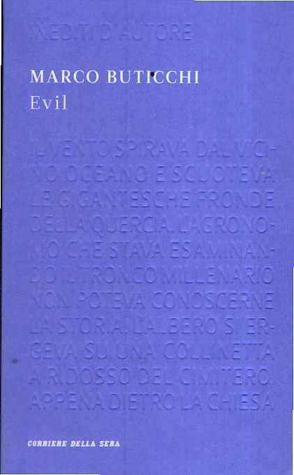 Evil - Marco Buticchi - copertina