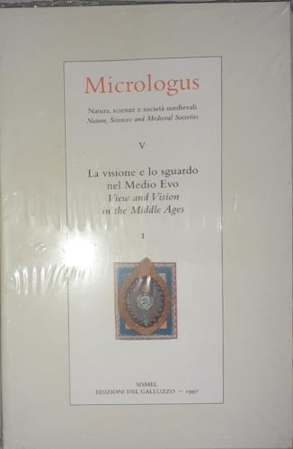 La visione e lo sguardo nel Medioevo, I. View and Vision in the Middle Ages, I - copertina