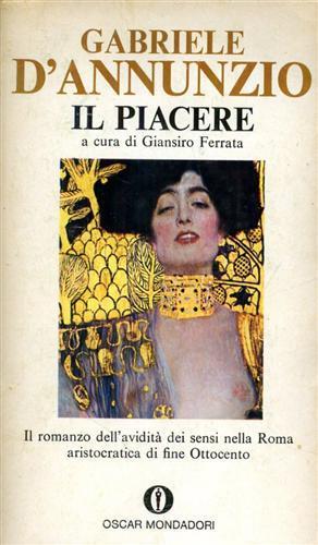 Il piacere - Gabriele D'Annunzio - copertina
