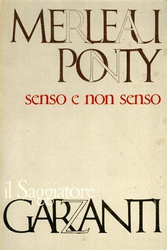 Senso e non senso - Maurice Merleau-Ponty - copertina