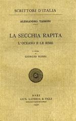 La secchia rapita. L'oceano e le rime