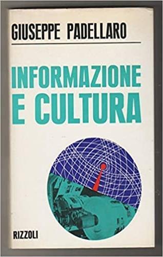 Informazione e cultura - Giuseppe Padellaro - copertina