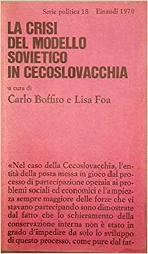 La crisi del modello sovietico in Cecoslovacchia - copertina