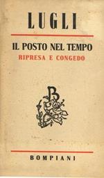 Il posto nel tempo. Ripresa e congedo