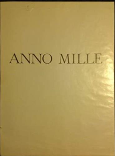 Anno Mille - copertina