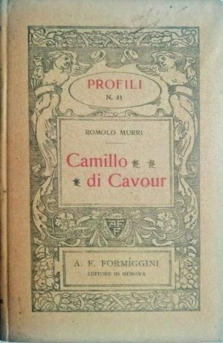 Camillo di Cavour - Romolo Murri - copertina