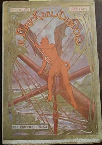 Il Brick del diavolo - Emilio Salgari - copertina