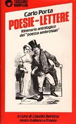 Poesie - Lettere. Itinerario antologico del 