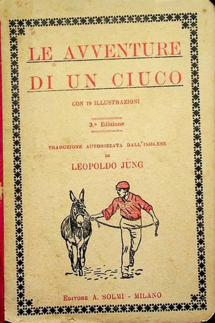 Le  avventure di un ciuco - copertina