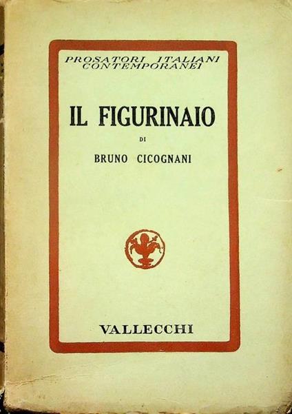 Il  figurinaio - Bruno Cicognani - copertina