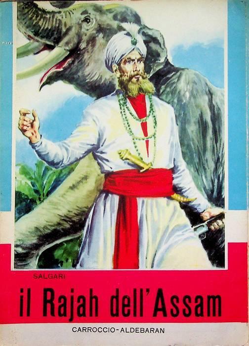 Il  Rajah dell'Assam - Emilio Salgari - copertina
