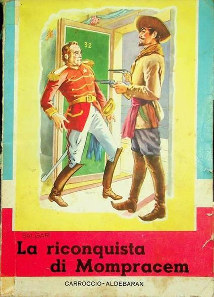 La  riconquista di Mompracem - Emilio Salgari - copertina