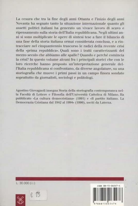 Interpretazioni della Repubblica. A cura di Agostino Giovagnoli - 2