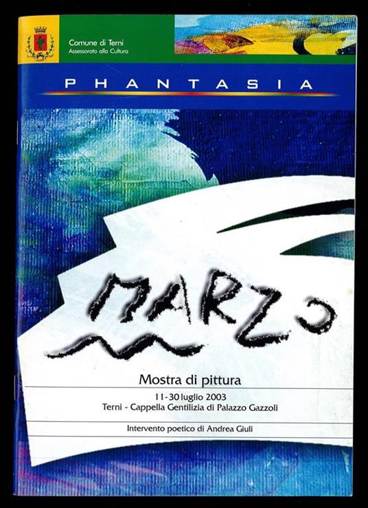 Phantasia - Marzo - Mostra di pittura - copertina