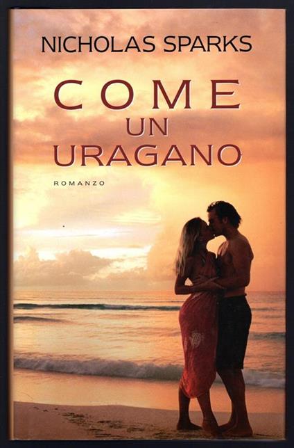 Come un uragano - Nicholas Sparks - copertina