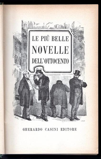 Le più belle novelle dell'Ottocento. Volume II - copertina