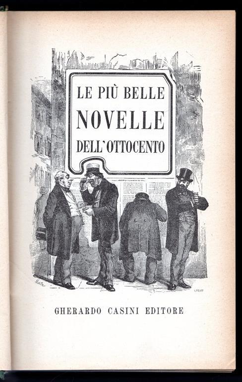 Le più belle novelle dell'Ottocento. Volume II - copertina