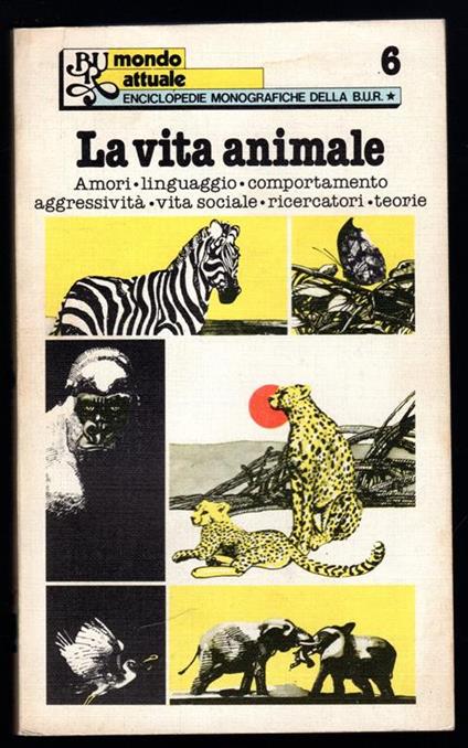La vita animale - Charles-Henri Favrod - copertina