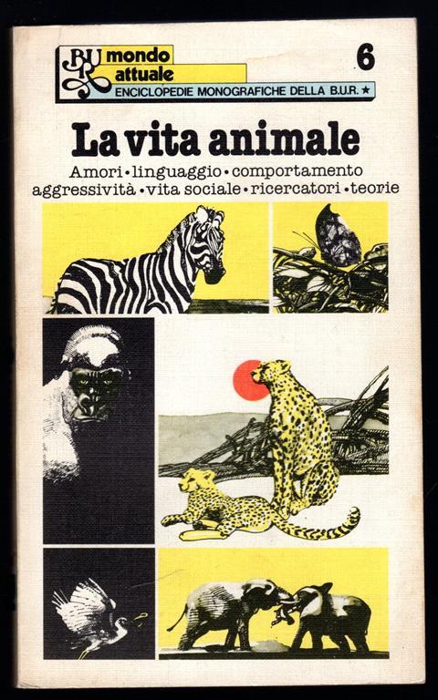 La vita animale - Charles-Henri Favrod - copertina