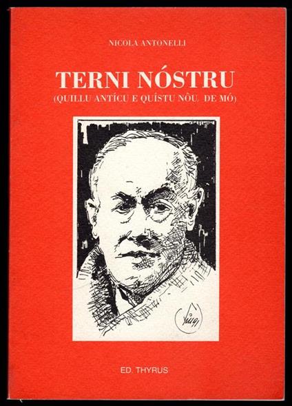 Terni nostru (quillo antico e quistu nou, de mò) - Nicola Antonicelli - copertina