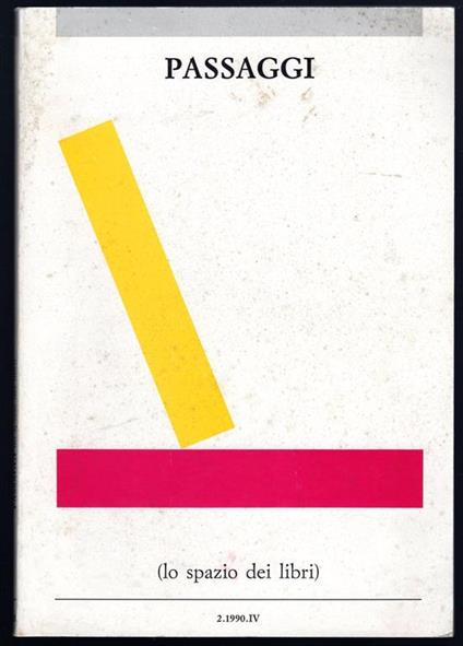 Passaggi (lo spazio dei libri) - copertina