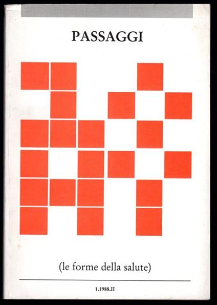 Passaggi (le forme della salute) - copertina
