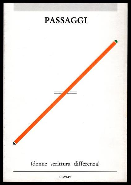 Passaggi (donne scrittura differenza) - copertina