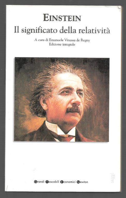 Il significato della relatività - Albert Einstein - copertina