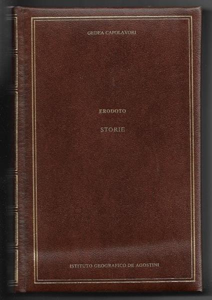 Storie - Erodoto - copertina